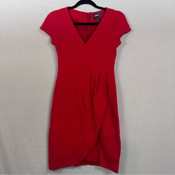 Maeve Anthropologie Tulip Skirt Zip Dress Midi XS - Picture 2 of 8